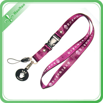 Benutzerdefinierte Logo Druck Polyester Lanyards für Promotion